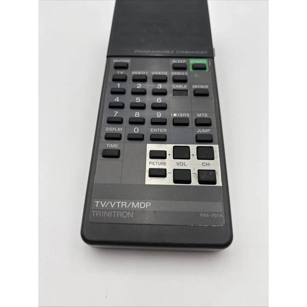 SONY TRINITORN TV VTR MDP RM 761A REMOTE CONTROL - PREOWNED, TESTED All Good